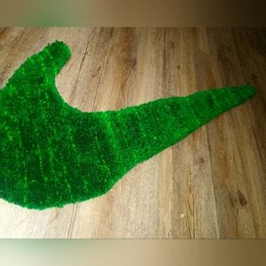 Green Nike swoosh rug available